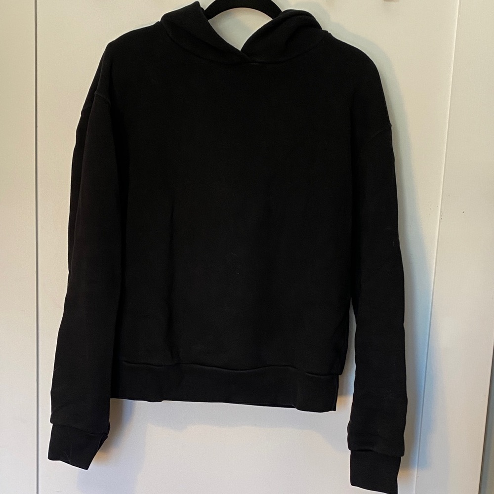 perfectwhitetee Black Pullover Hoodie